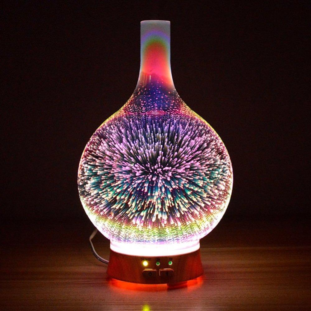 Vase Aromatherapy 3D Light  Essential oil Diffuser and Humidifier