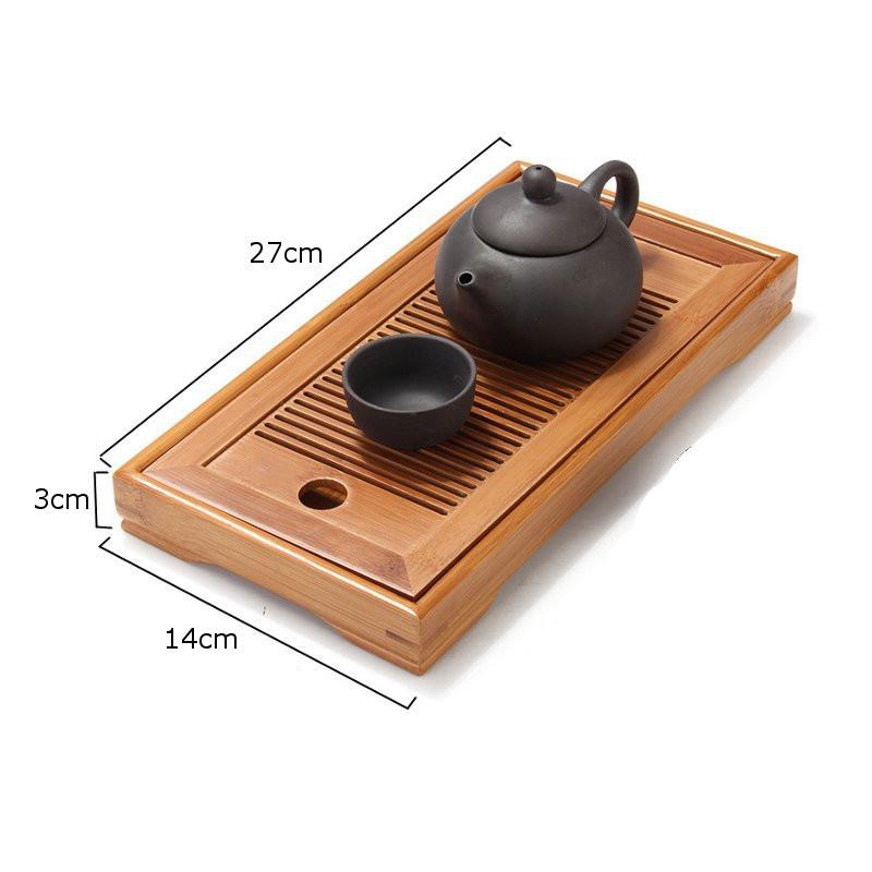 Classic Bamboo Tea Tray for Tea Pets