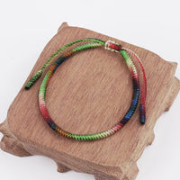 Thumbnail for Handbraided 7 Reiki Chakra Energy Meditation Bracelet