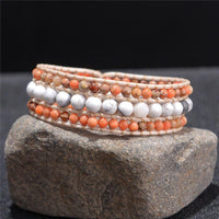 Thumbnail for Emperor Stone and Howlite Wrap Bracelet