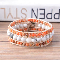 Thumbnail for Emperor Stone and Howlite Wrap Bracelet