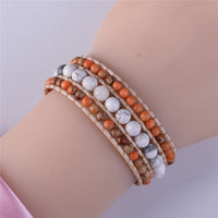 Thumbnail for Emperor Stone and Howlite Wrap Bracelet