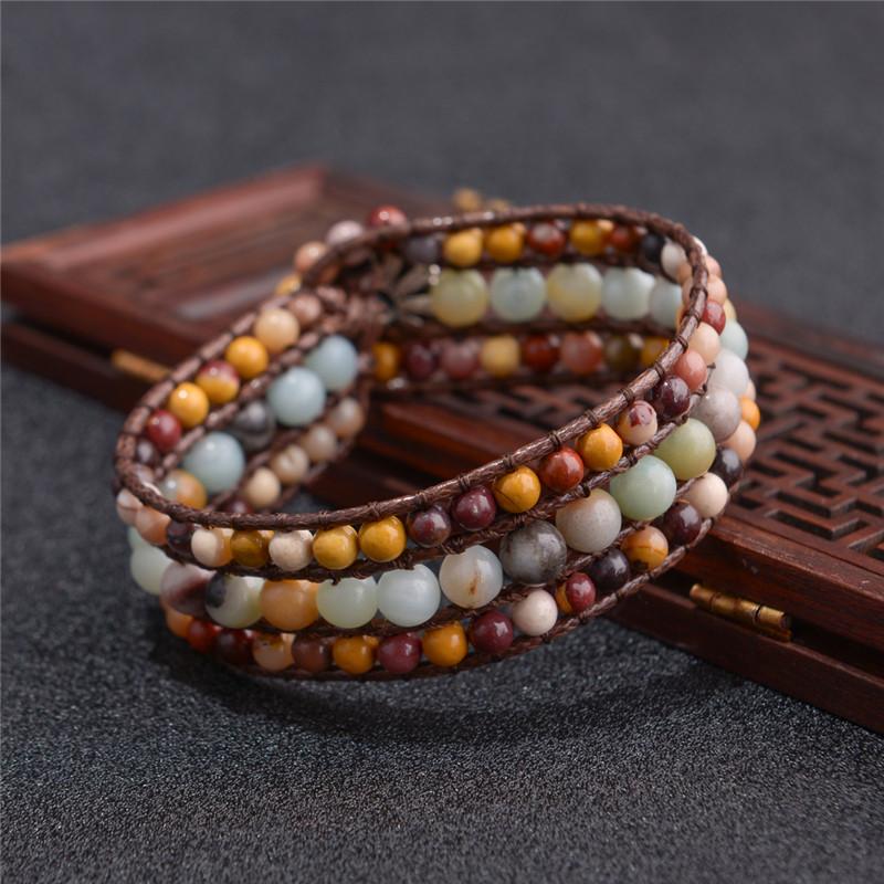 3 Layer Balance and Confidence Wrap Bracelet