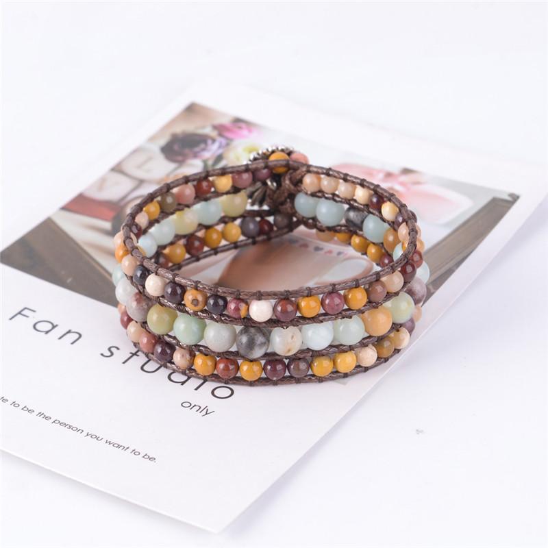 3 Layer Balance and Confidence Wrap Bracelet