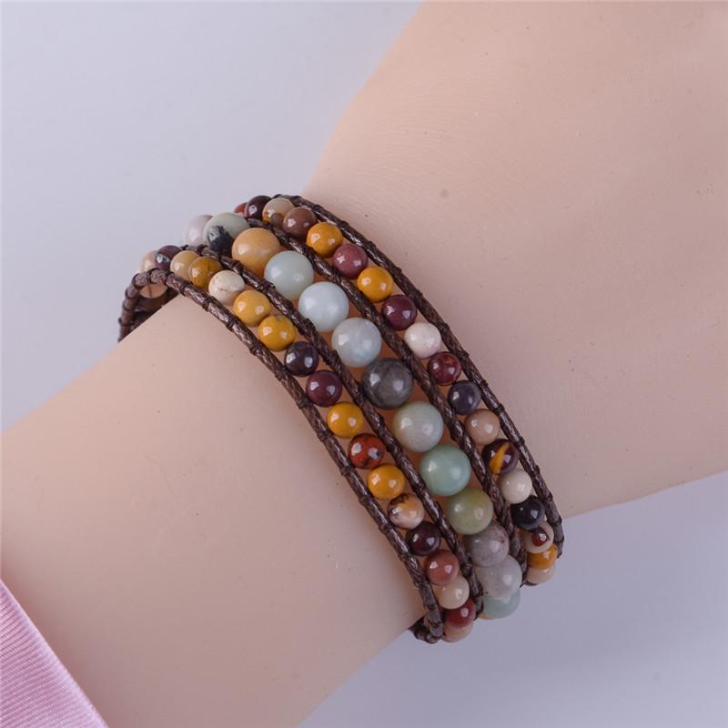 3 Layer Balance and Confidence Wrap Bracelet