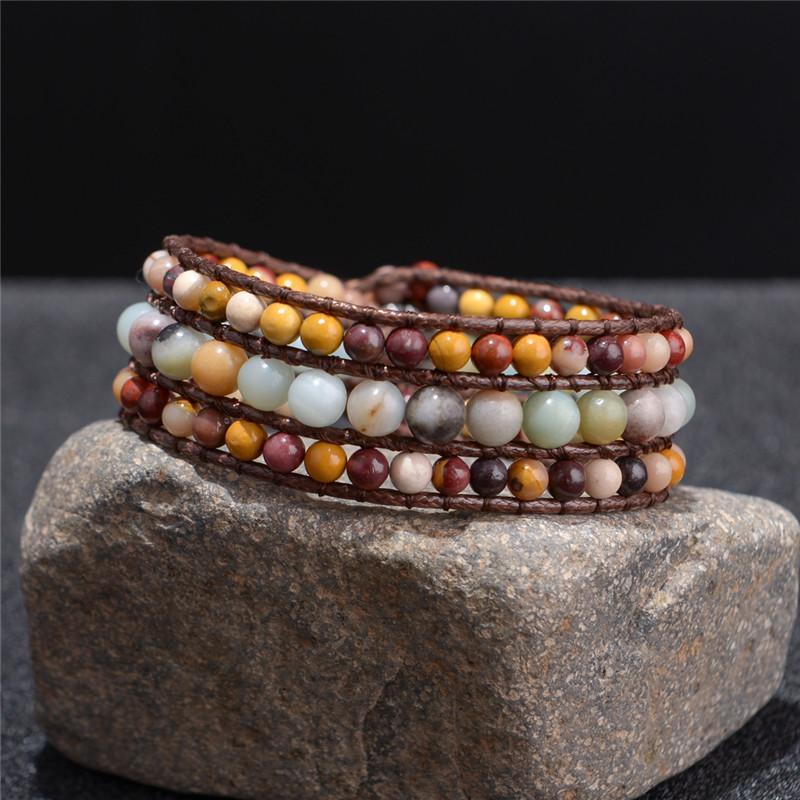 3 Layer Balance and Confidence Wrap Bracelet