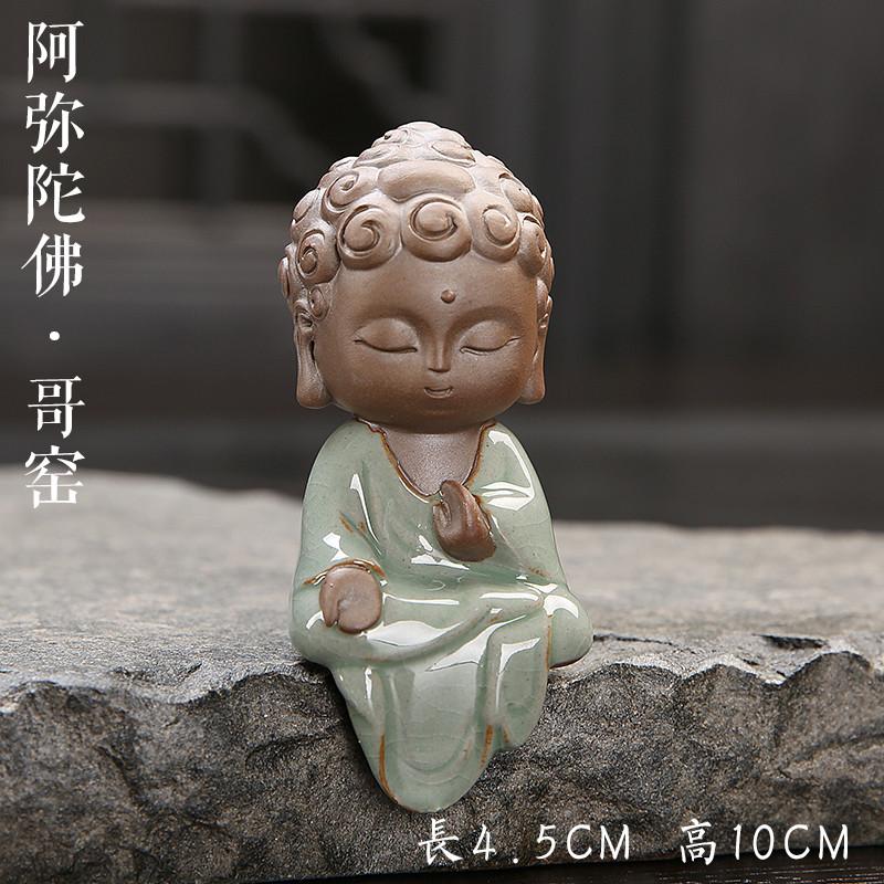 Quality Handmade Monk Tea Pet Figurine-Glazed & Matte