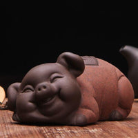 Thumbnail for Lovable Handmade Pig Tea Pet Figurine-2 Styles