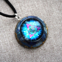 Thumbnail for 16-Handmade Blue Kyanite ' BALANCE your CHAKRAS ' ORGONITE Necklace