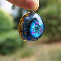 Thumbnail for 16-Handmade Blue Kyanite ' BALANCE your CHAKRAS ' ORGONITE Necklace