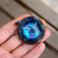 Thumbnail for 16-Handmade Blue Kyanite ' BALANCE your CHAKRAS ' ORGONITE Necklace