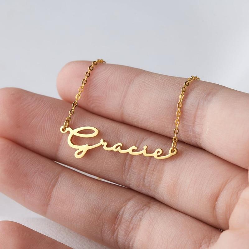 Minimalistic Personalized Stainless Steel LOVE & FRIENDSHIP Necklace