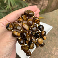 Thumbnail for Simplistic Natural Tiger's Eye Bracelet