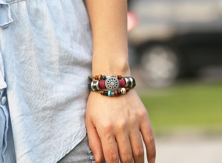 Multi-layer  Tibetan Bracelet