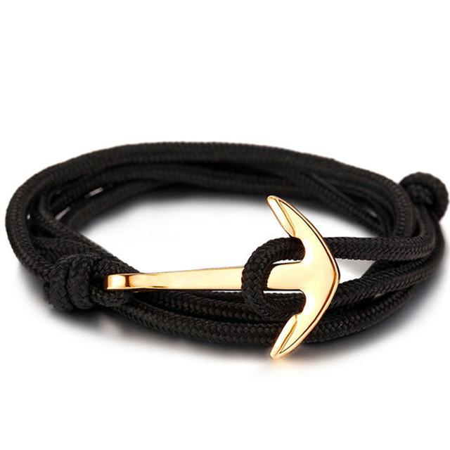 Nautical Style Anchor Rope Friendship Bracelet