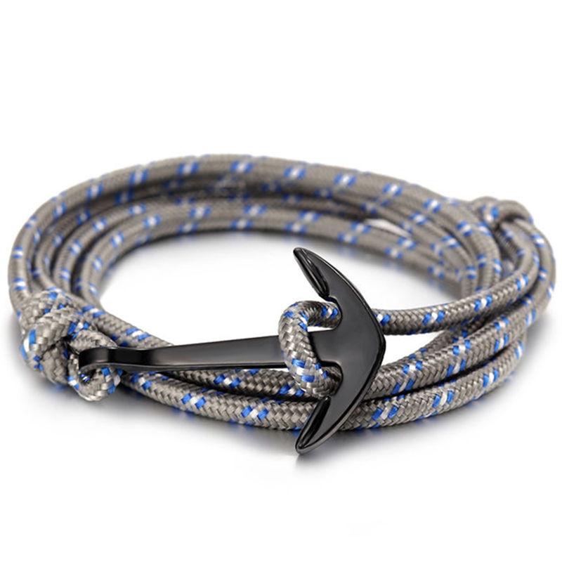 Nautical Style Anchor Rope Friendship Bracelet