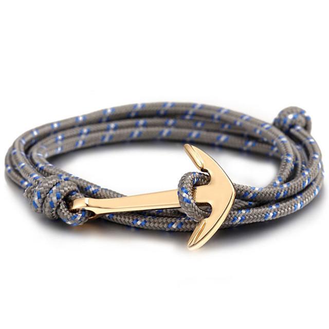 Nautical Style Anchor Rope Friendship Bracelet