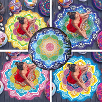 Thumbnail for Lotus Design Mandala Tapestry-7 Glorious Color Blends