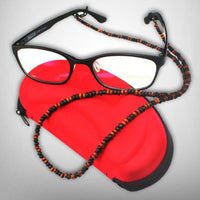 Thumbnail for Handmade Wooden Bead Glasses Chain- Accessorize your Specs/Sunglasses!