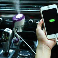 Thumbnail for Car Humidifier for Aromatherapy with Dual USB ports