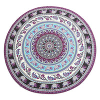 Thumbnail for Indian Elephant Beach Yoga Mandala Tapestry