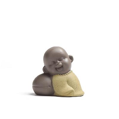 Monk Babies Ceramic Tea Pet Figurine