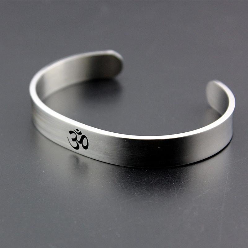 OM Stainless Steel Bracelet