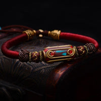 Thumbnail for Handmade Tibetan  Braided Totem Bracelet