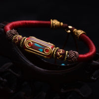 Thumbnail for Handmade Tibetan  Braided Totem Bracelet