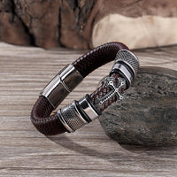 Thumbnail for Handmade Stainless Steel Cross Bracelet