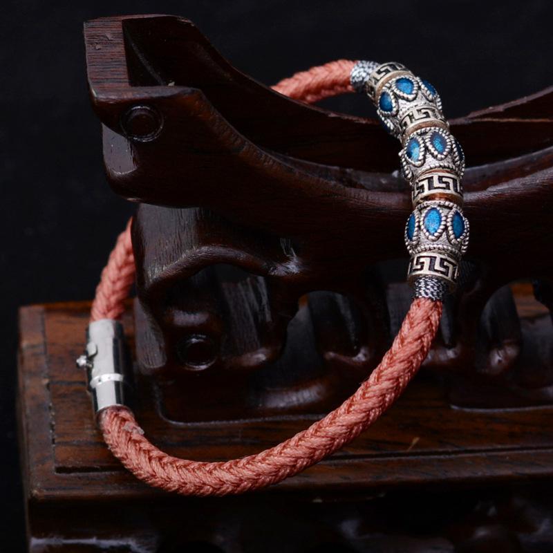 Tibetan Eight strand braid Balance Bracelet