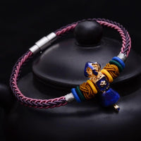 Thumbnail for Tibetan Braided Bracelet and Vajra Charm