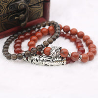 Thumbnail for Mens' RED HOT PASSION 3/pc  bracelet Set can help Lift your Game!