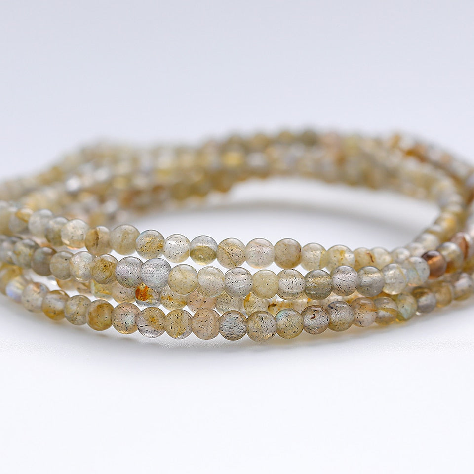 Change it up! Wear This as a Bracelet or Necklace - Tourmaline & Labradorite