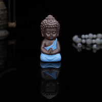 Thumbnail for Little Handcrafted Ceramic Tea Pet Buddha