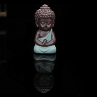 Thumbnail for Little Handcrafted Ceramic Tea Pet Buddha