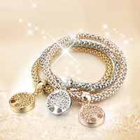 Thumbnail for Tree of Life Charm Bracelet with Austrian Crystals-BUY 1,GET 2 FREE for a LIMITED TIME!