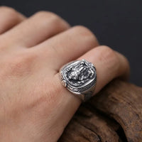 Thumbnail for Lord Ganesha Om Stainless Steel Ring