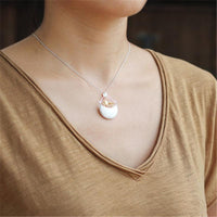 Thumbnail for 925 Sterling Silver Mini Garden Pendant Necklace