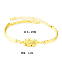 Thumbnail for 24K Plated PIXIU WEALTH  Attracting Feng Shui Bracelet