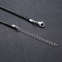 Thumbnail for Men's Titanium Steel Native American Styled ARROW HEAD  Rope Necklace