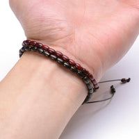 Thumbnail for Ethnic Tibetan Wood 'SIMPLY SPIRITUAL' Beads -2 pc Bracelet Set