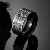 Thumbnail for Titanium Steel 'FOUR GUARDIAN ANIMALS' Amulet Ring