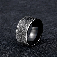 Thumbnail for Titanium Steel 'FOUR GUARDIAN ANIMALS' Amulet Ring