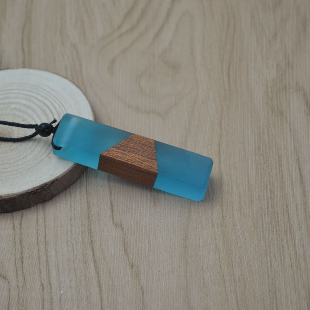 Natural Wood And Water Anti-Anxiety Necklace