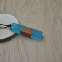 Thumbnail for Natural Wood And Water Anti-Anxiety Necklace
