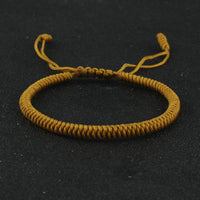 Thumbnail for Tibetan Buddhist Tied Lucky Knot Bracelet