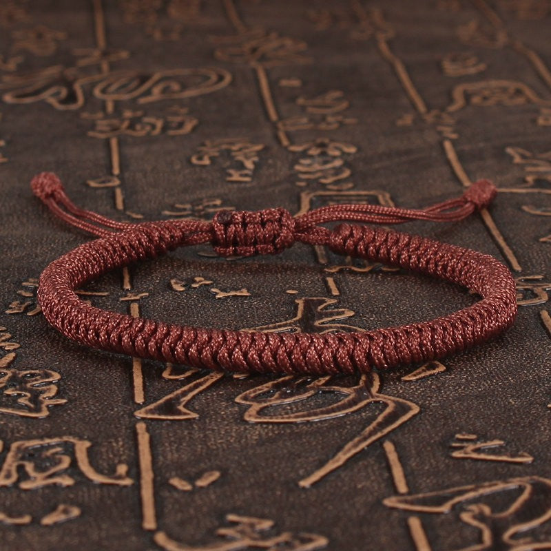 Tibetan Buddhist Handmade Lucky Knots Rope Bracelets Dream Set