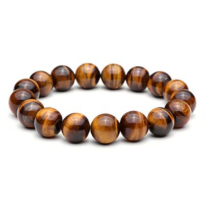 CALM & PROTECT yourself with a Potent Tiger Eye & Lava Stone Mix Bracelet