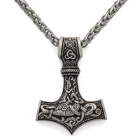 Thumbnail for Viking Mjolnir  PROTECTION Amulet Necklace